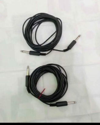 4 Cavi professionali audio Jack jack mono