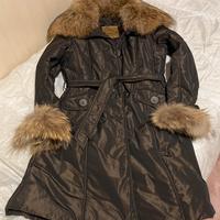 Piumino donna marrone/bronzo