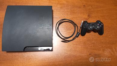 PS3 Slim 500GB + 20 Giochi + DualShock 3 Originale