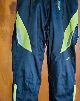 A-PRO Pantaloni Impermeabile Moto Termica Estraibi