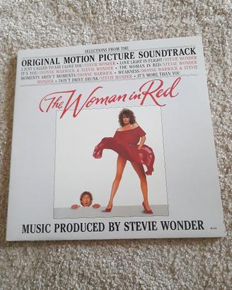 The woman in red 33 giri
