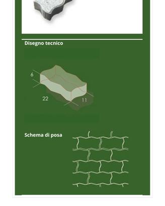 betonelle in cemento autobloccante