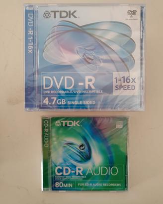 TDK DVD-R 4.7GB  1-16X 