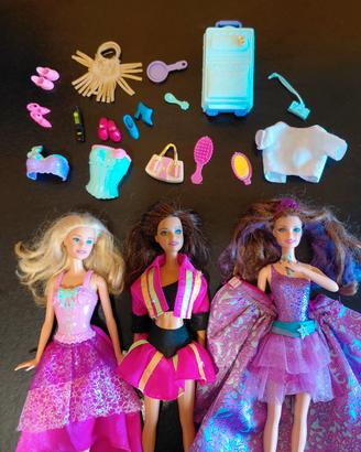 Lotto Barbie Vintage, Trolley Viaggio e Accessori