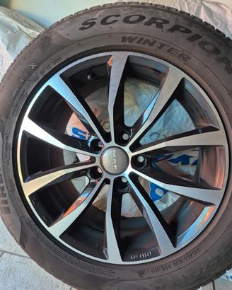 ruote complete volkswagen 