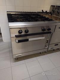 Stufa 4 fuochi + forno Zanussi