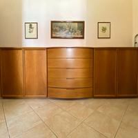 Mobile da soggiorno in legno massello