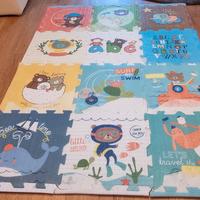tappeto bambini morbido puzzle 