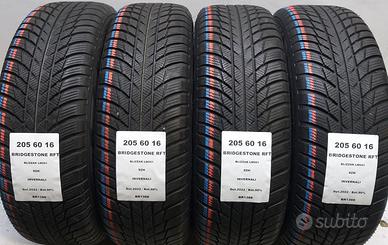 4 GOMME 205 60 16 BRIDGESTONE RFT BR1366