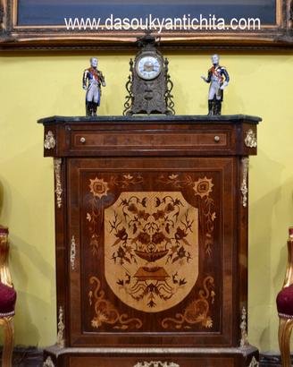 Credenza intarsiata stile Napoleone III