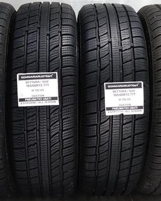 4 PNEUMATICI USATI 165/60R15 77T VI782 OVATION GOM