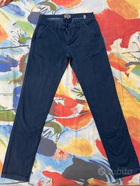 Pantaloni uomo blu