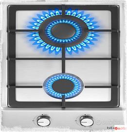 Piano Cottura a Gas (Acciaio Inossidabile -Piano C