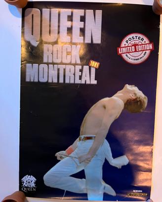 Poster Queen Rock Montreal