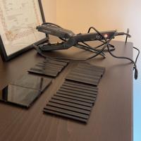 piastra capelli professionale con ricambi annessi