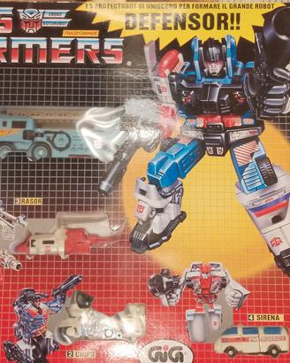 TRANSFORMERS G1 - DEFENSOR + SCATOLA ORIGINALE 