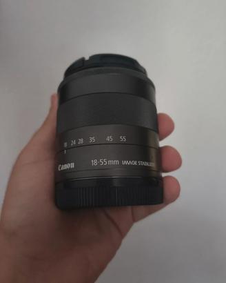 Obiettivo Canon Ef-M 18-55 