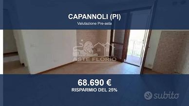 Immobile in asta di 69 m² con box auto a Capannoli