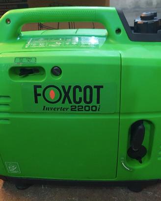 gruppo elettrogeno foxcot 1.8kh lavoro picco 2.2kh