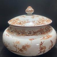 Zuppiera Antica Ceramica Albisola Firma P. Gaggero