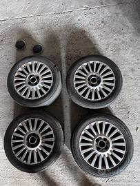 4 cerchi in lega Fiat 500 diesel