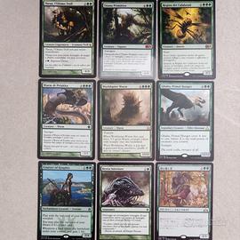 MTG Magic lotto carte verdi 02