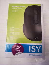 Mouse ottico wireless nuovo