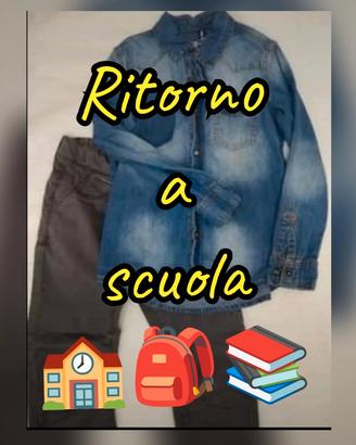 Outfit casual bambino 6 anni.
