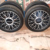 Cerchi completi di gomme per microcar R15