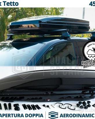 Noleggio Baule Box Tetto per Auto da 320Lt a 480Lt