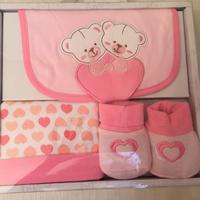 Set regalo 3 pz bambina - nuovo