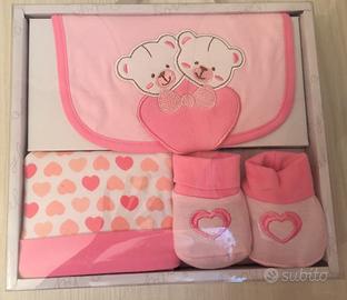 Set regalo 3 pz bambina - nuovo