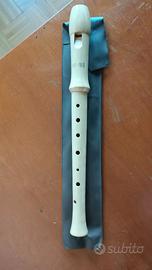 Flauto diritto in legno