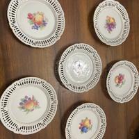 Servizio da dolce in porcellana tesesca 7 pezzi