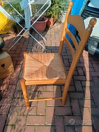 N3 sedie impagliate  marca febal