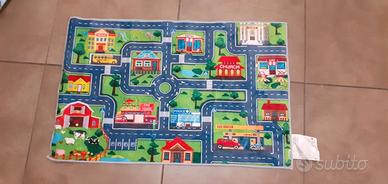 Tappetino da gioco colorato  "Città"
