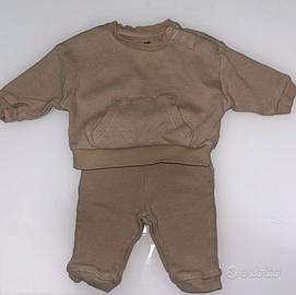 Felpa e pantalone neonato
