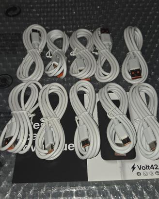 Lotto di 10 Cavi USB-A > USB-C