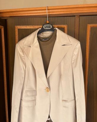 Giacca beige taglia 46