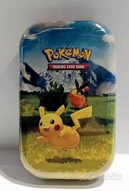 Pokemon ascesa eroica mini tin Pikachu