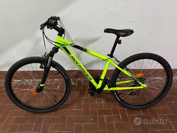 BTWIN Mtb ROCKRIDER ST 500 giallo fluo