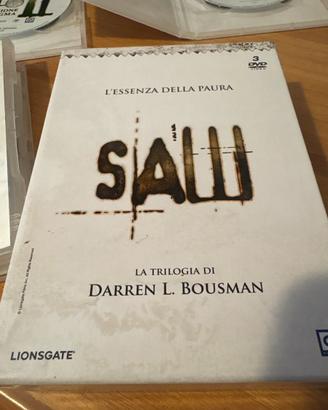 Saw cofanetto Trilogia Darren L. Bousman