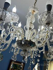 Lampadario  swarosky classico