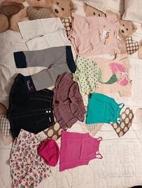 set estivo Bambina 98/102 cm 2/4 anni