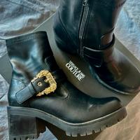 Stivali Versace Jeans Couture original neri