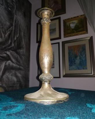 Candeliere d'epoca in argento - Impero Austriaco