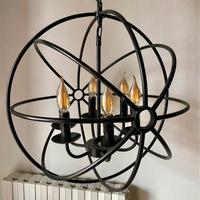 LAMPADARIO INDUSTRIAL con 6 lampadine