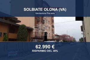 Immobile in asta di 93 m² con box auto a Solbiate 