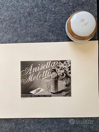 Pubblicità originale anisetta Meletti 1932