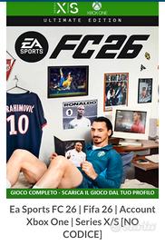 Ea Sports FC 26 | Fifa 26 | Account Xbox One |S/X